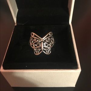 Tibet Silver Butterfly Ring BOGO